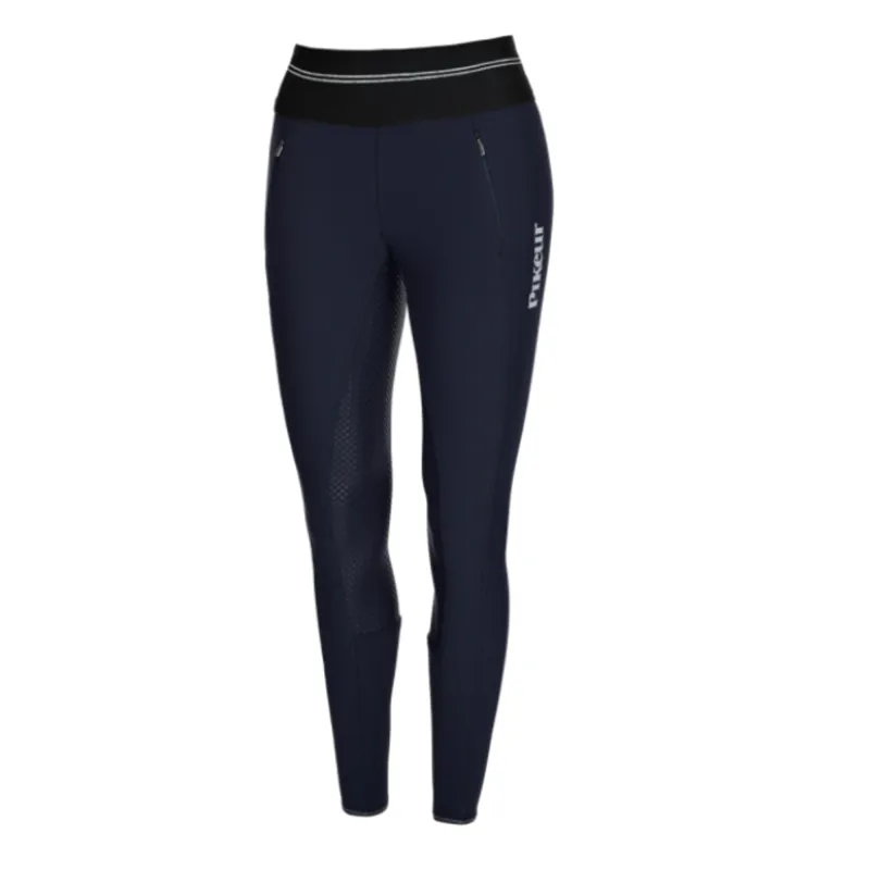 Pikeur Gia Grip Athleisure Softshell Breeches - Dark Shadow